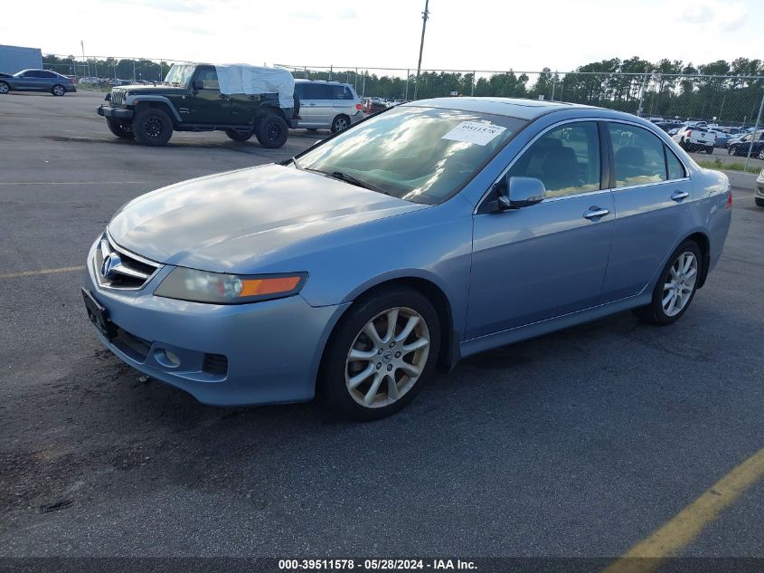 2006 Acura Tsx VIN: JH4CL96886C024459 Lot: 39511578