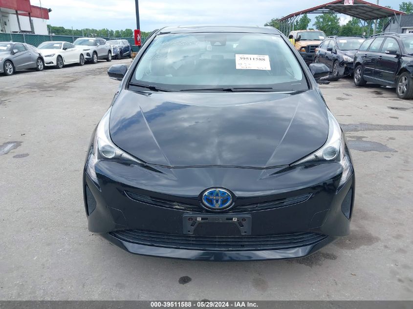 2016 Toyota Prius Four VIN: JTDKARFU2G3519967 Lot: 39511588