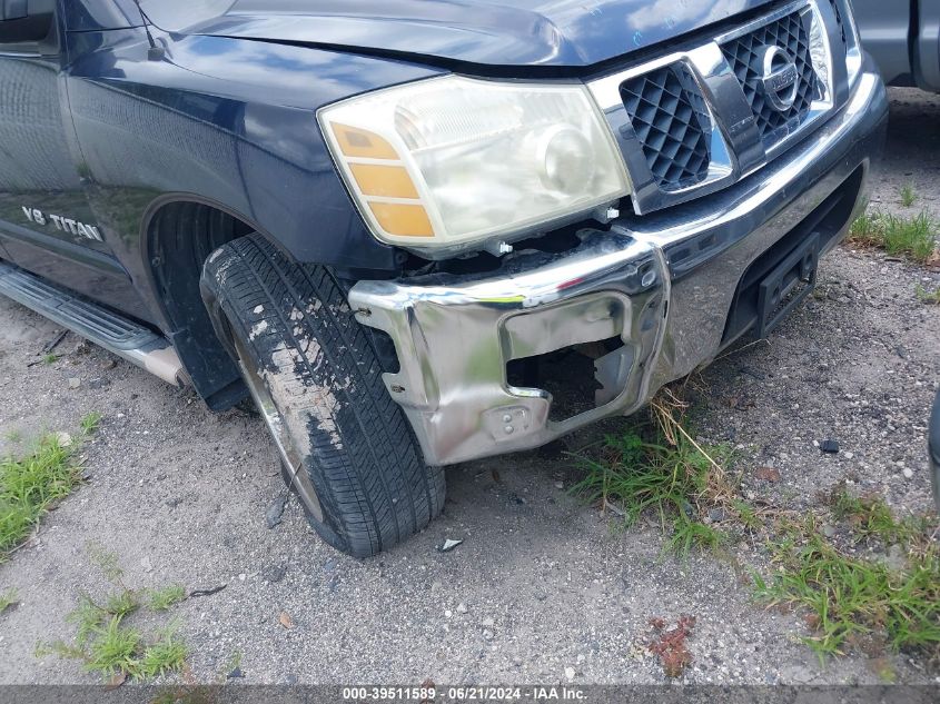 2007 Nissan Titan Se VIN: 1N6BA06A97N222228 Lot: 39511589