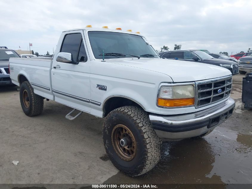 1996 Ford F250 VIN: 2FTHF26G8TCA19555 Lot: 39511590