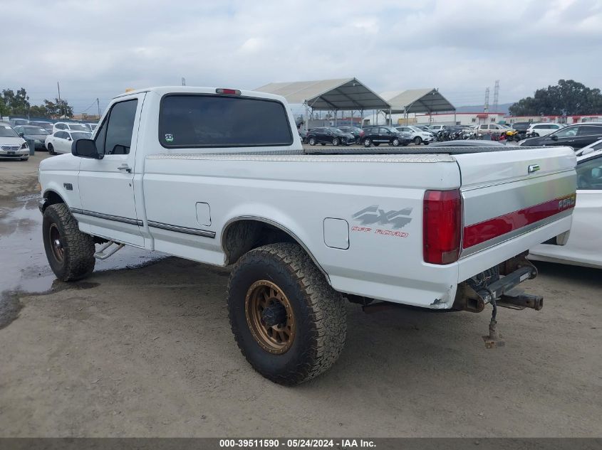 1996 Ford F250 VIN: 2FTHF26G8TCA19555 Lot: 39511590