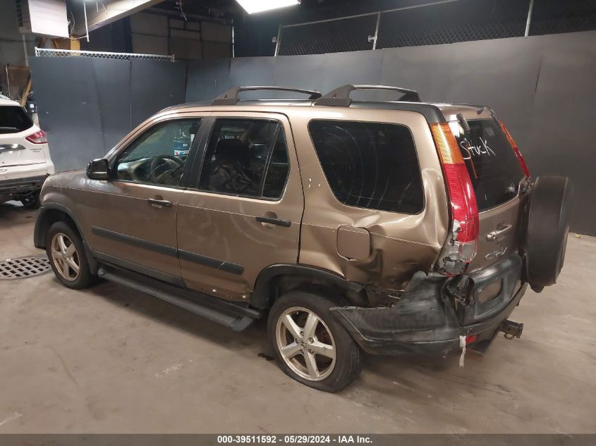 2003 Honda Cr-V Lx VIN: SHSRD68463U108465 Lot: 39511592