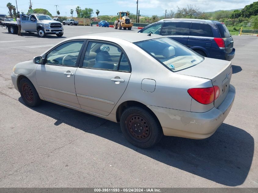 2003 Toyota Corolla Le VIN: 1NXBR32E83Z122011 Lot: 39511593