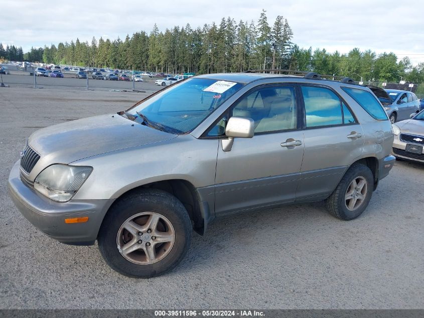 2000 Lexus Rx 300 VIN: JT6GF10U3Y0068429 Lot: 39511596