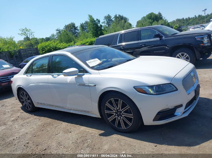 2018 Lincoln Continental Reserve VIN: 1LN6L9NP2J5610073 Lot: 39511611