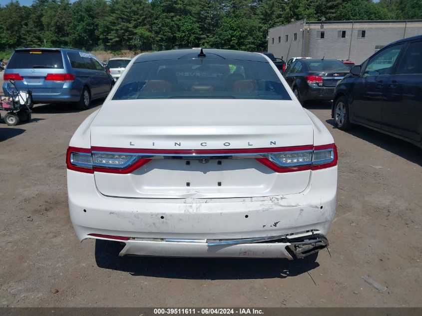 2018 Lincoln Continental Reserve VIN: 1LN6L9NP2J5610073 Lot: 39511611