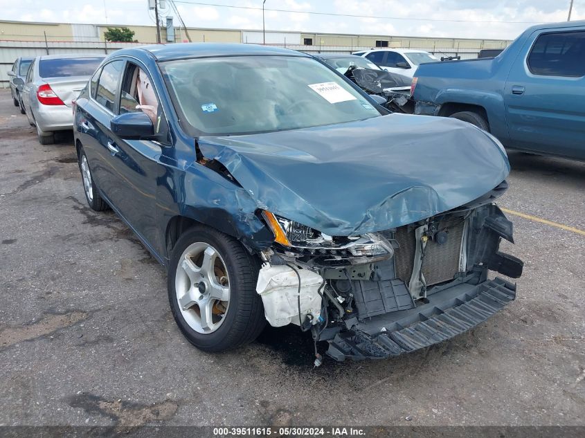 2015 Nissan Sentra Sv VIN: 3N1AB7APXFY258854 Lot: 39511615