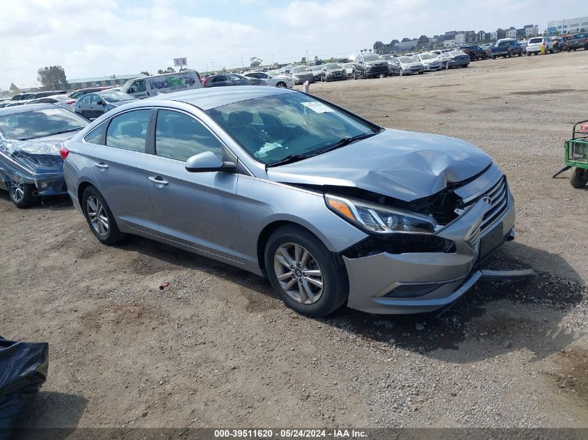 2016 Hyundai Sonata Se VIN: 5NPE24AF1GH369070 Lot: 39511620