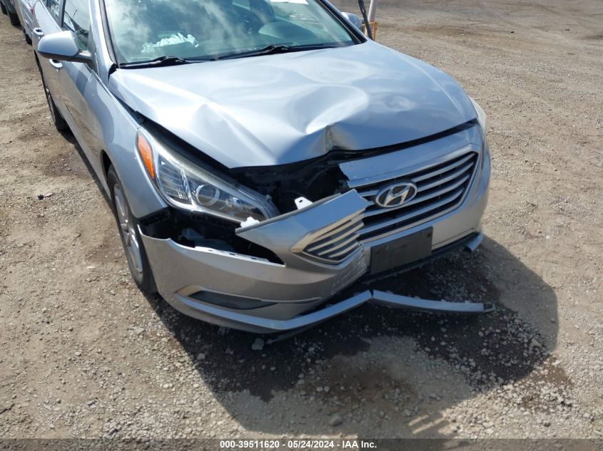 2016 Hyundai Sonata Se VIN: 5NPE24AF1GH369070 Lot: 39511620