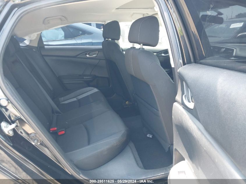 2018 Honda Civic Ex VIN: 2HGFC2F74JH543710 Lot: 39511625