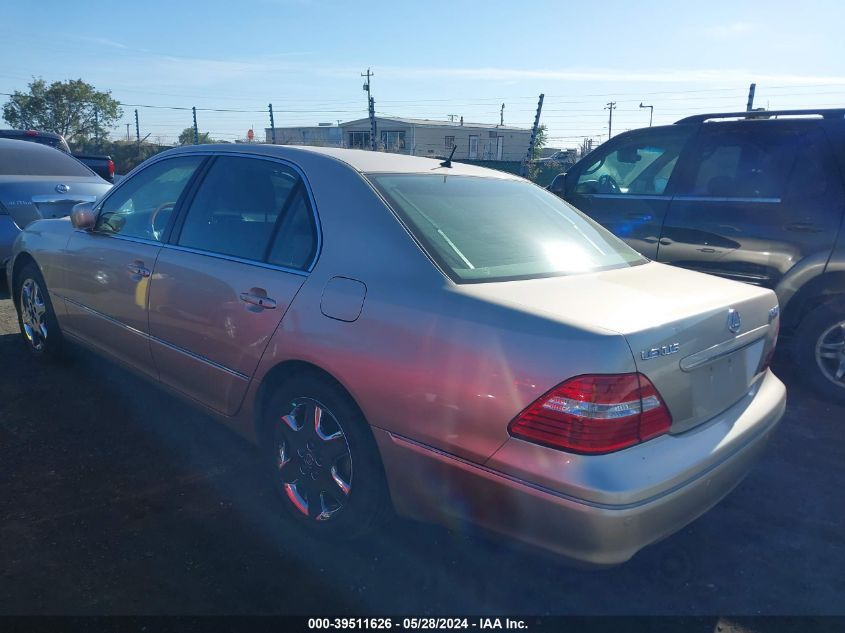 2004 Lexus Ls 430 VIN: JTHBN36F740159559 Lot: 39511626