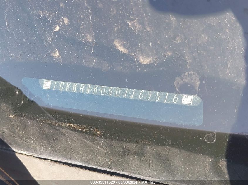 2013 GMC Acadia Denali VIN: 1GKKRTKD5DJ169516 Lot: 39511629