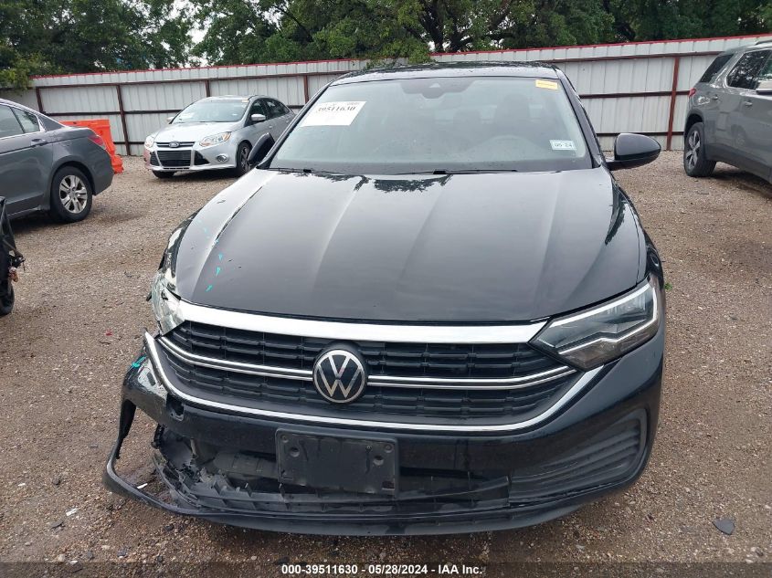 2022 Volkswagen Jetta 1.5T Se VIN: 3VW7M7BU8NM012202 Lot: 39511630