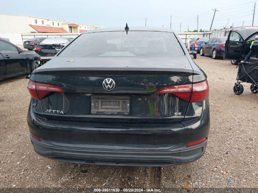 2022 Volkswagen Jetta 1.5T Se VIN: 3VW7M7BU8NM012202 Lot: 39511630