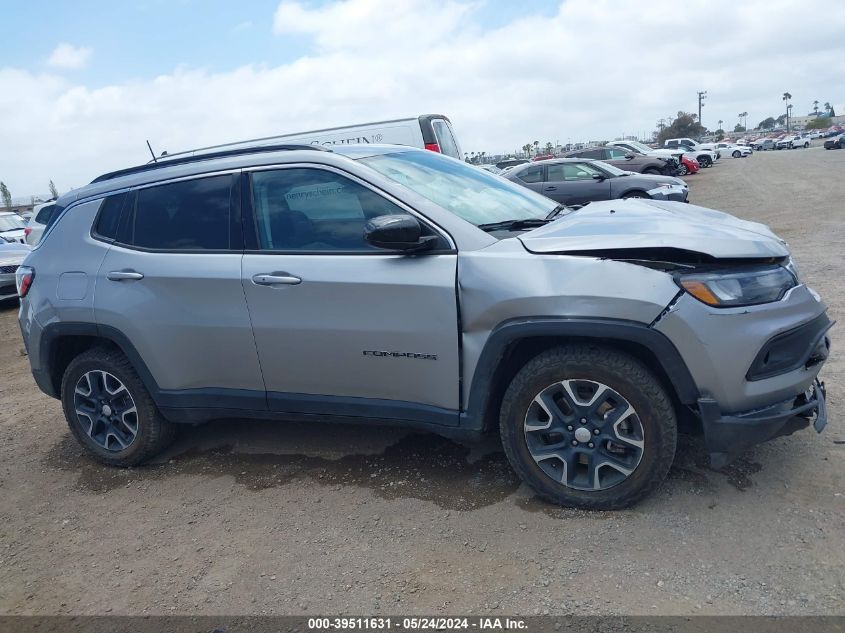 2022 Jeep Compass Latitude 4X4 VIN: 3C4NJDBB1NT125124 Lot: 39511631