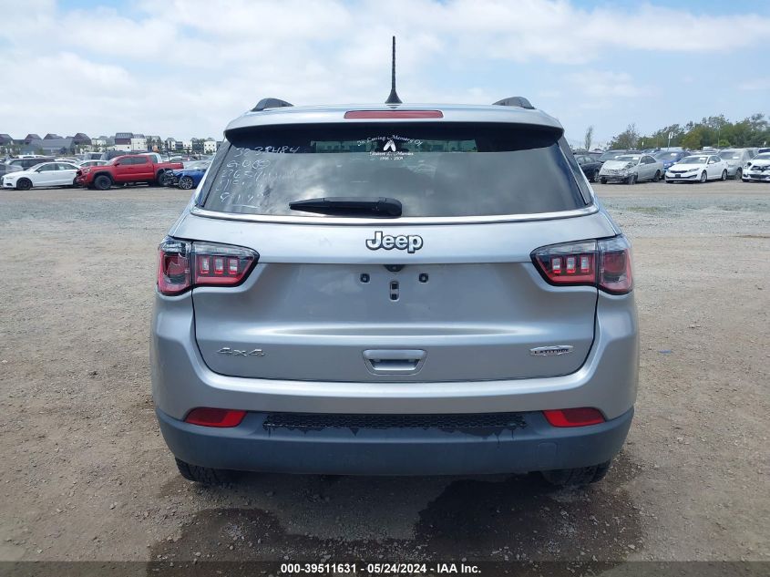 2022 Jeep Compass Latitude 4X4 VIN: 3C4NJDBB1NT125124 Lot: 39511631