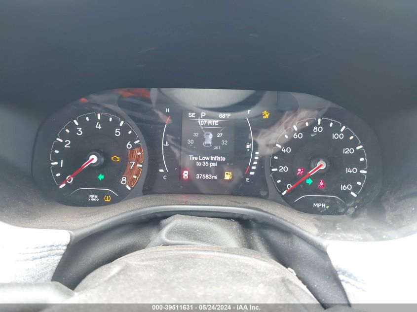 2022 Jeep Compass Latitude 4X4 VIN: 3C4NJDBB1NT125124 Lot: 39511631