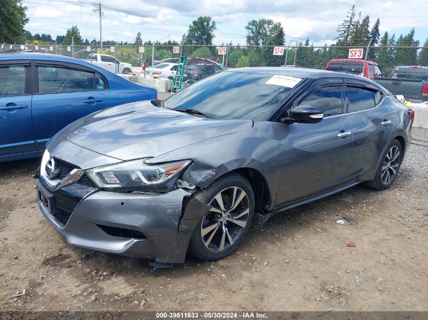 2016 Nissan Maxima 3.5 Sv VIN: 1N4AA6AP5GC449544 Lot: 39511633