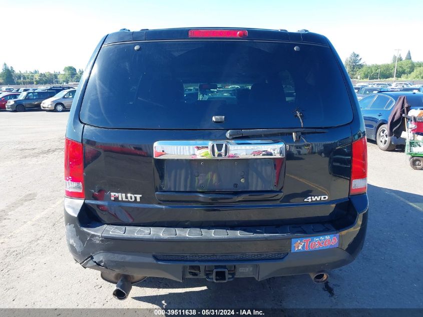 2013 Honda Pilot Ex-L VIN: 5FNYF4H55DB075535 Lot: 39511638