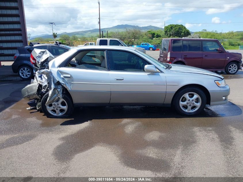 2000 Lexus Es 300 VIN: JT8BF28G4Y0255555 Lot: 39511654