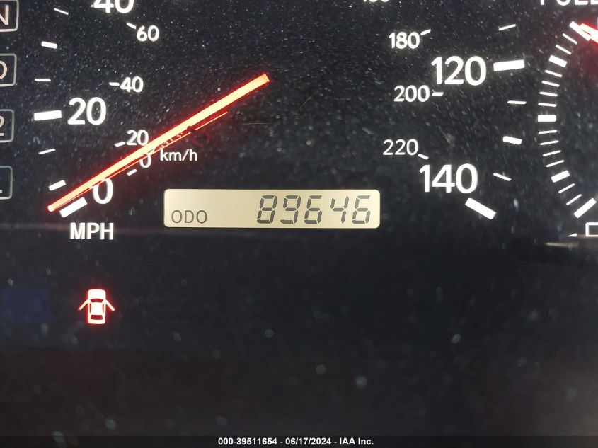 2000 Lexus Es 300 VIN: JT8BF28G4Y0255555 Lot: 39511654