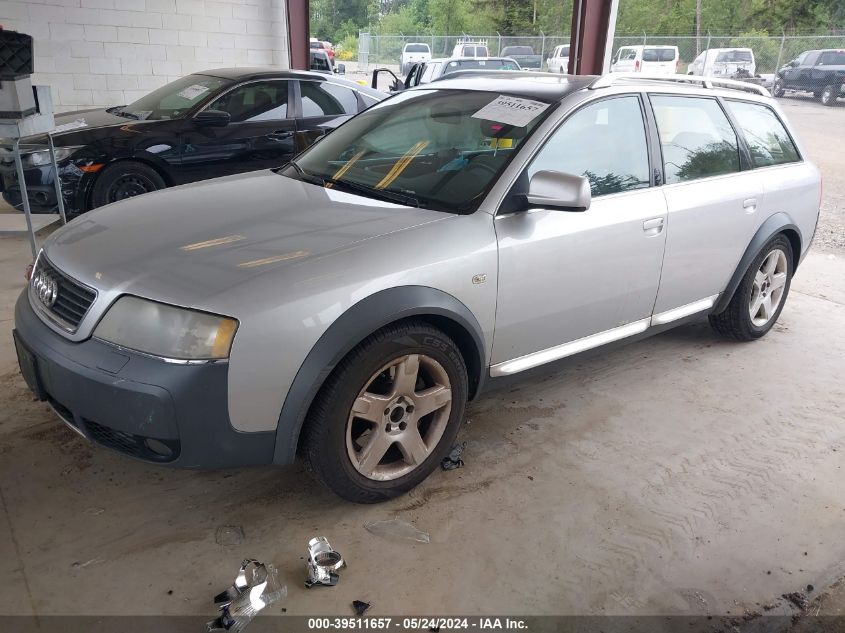 2004 Audi Allroad 2.7T VIN: WA1YD64B04N079968 Lot: 39511657