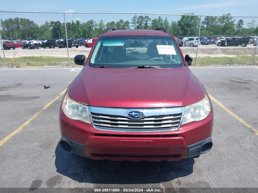 2010 Subaru Forester Xs VIN: JF2SH6BC9AH789037 Lot: 39511660