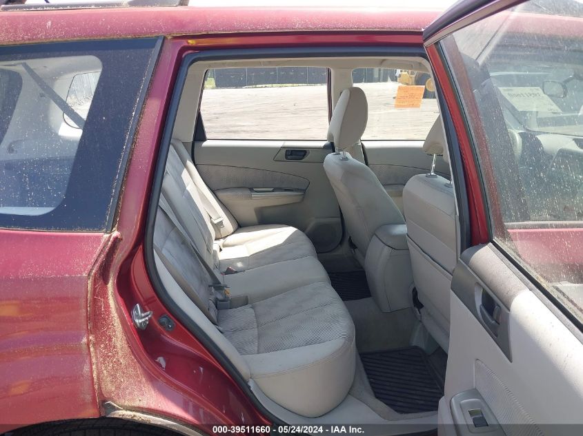 2010 Subaru Forester Xs VIN: JF2SH6BC9AH789037 Lot: 39511660