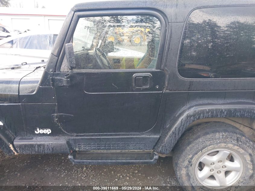 2000 Jeep Wrangler Sahara VIN: 1J4FA59SXYP704888 Lot: 39511669