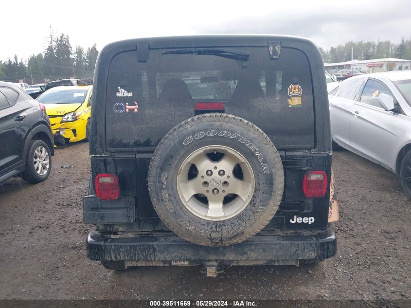 2000 Jeep Wrangler Sahara VIN: 1J4FA59SXYP704888 Lot: 39511669