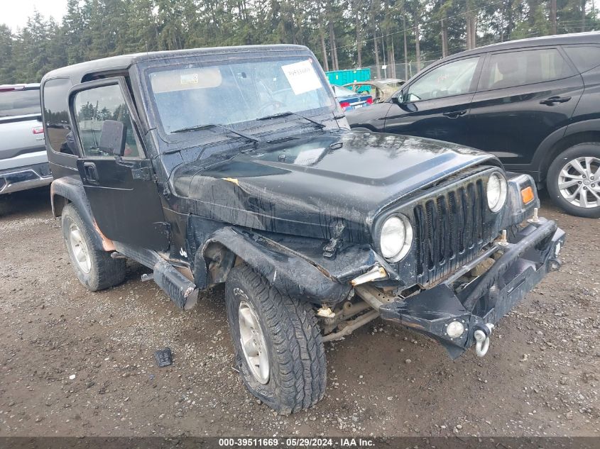 2000 Jeep Wrangler Sahara VIN: 1J4FA59SXYP704888 Lot: 39511669