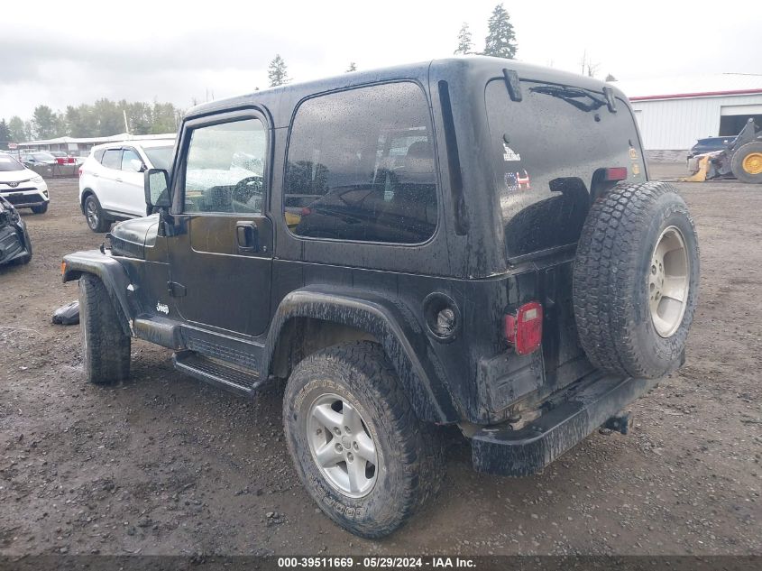 2000 Jeep Wrangler Sahara VIN: 1J4FA59SXYP704888 Lot: 39511669