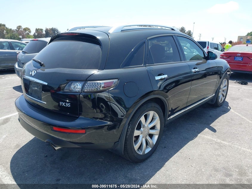 2007 Infiniti Fx35 VIN: JNRAS08W07X209683 Lot: 39511675