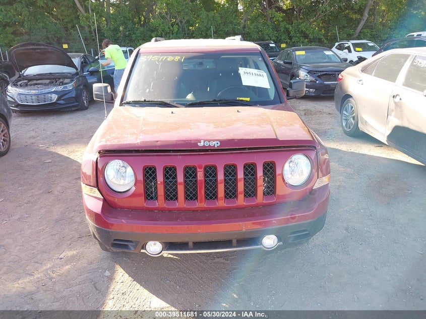 VIN 1C4NJRFB2HD196401 2017 JEEP PATRIOT HIGH ALTITUDE 4X4