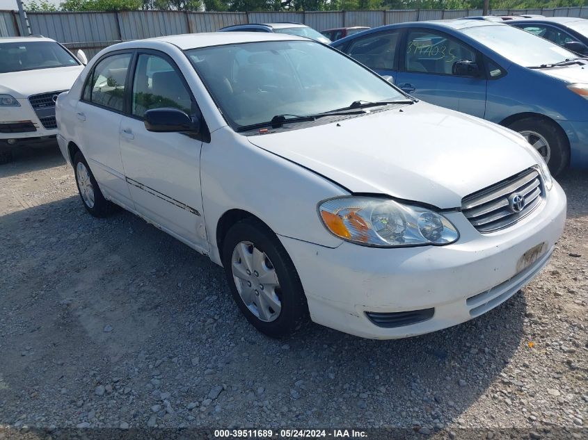 2004 Toyota Corolla Le VIN: JTDBR32E242029289 Lot: 39511689