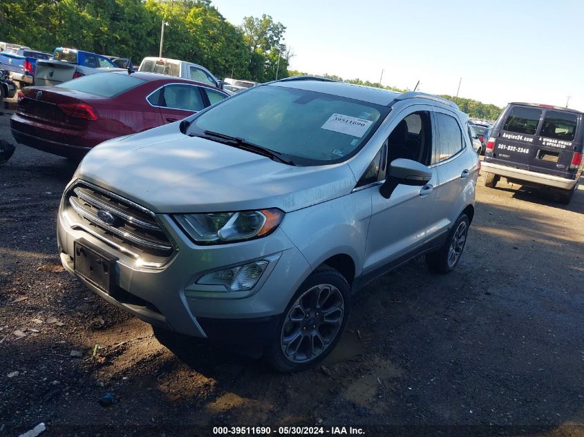 2020 Ford Ecosport Titanium VIN: MAJ6S3KL8LC328563 Lot: 39511690