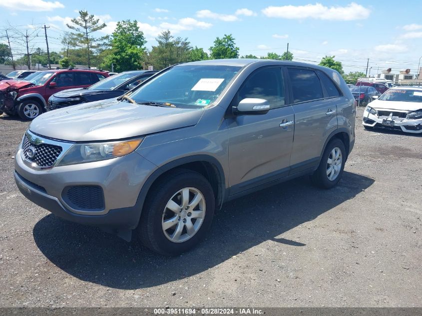 2011 Kia Sorento Lx VIN: 5XYKT3A1XBG065797 Lot: 39511694