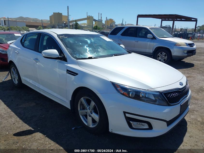 2015 Kia Optima Lx VIN: KNAGM4A77F5598540 Lot: 39511700