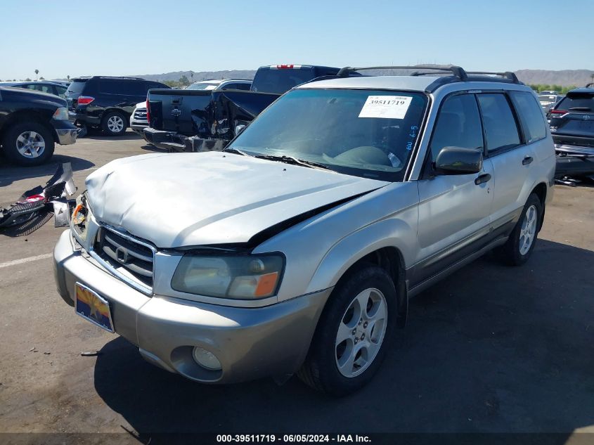 2004 Subaru Forester 2.5Xs VIN: JF1SG65654H712621 Lot: 39511719