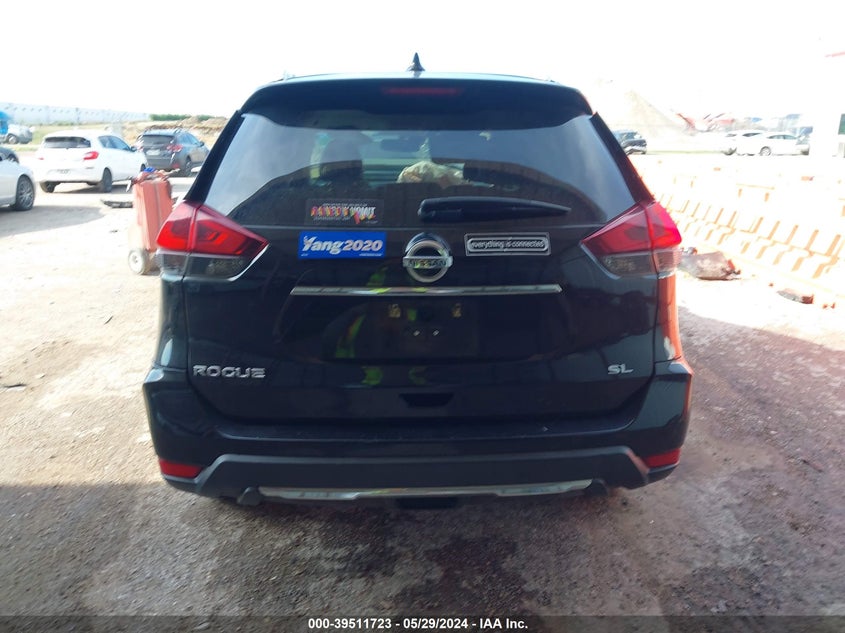 2018 Nissan Rogue Sl VIN: 5N1AT2MT1JC737019 Lot: 39511723