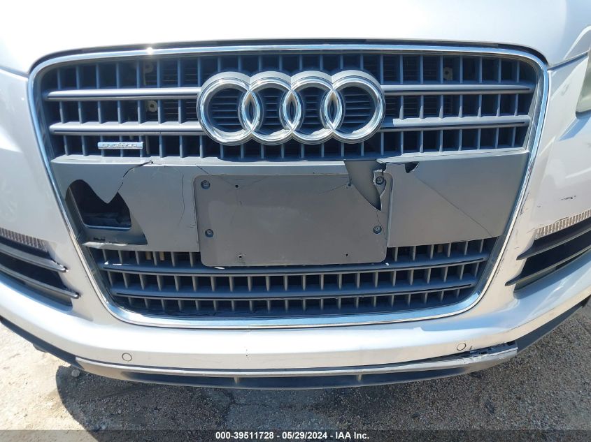 2009 Audi Q7 3.6 Premium VIN: WA1AY74L79D031899 Lot: 39511728