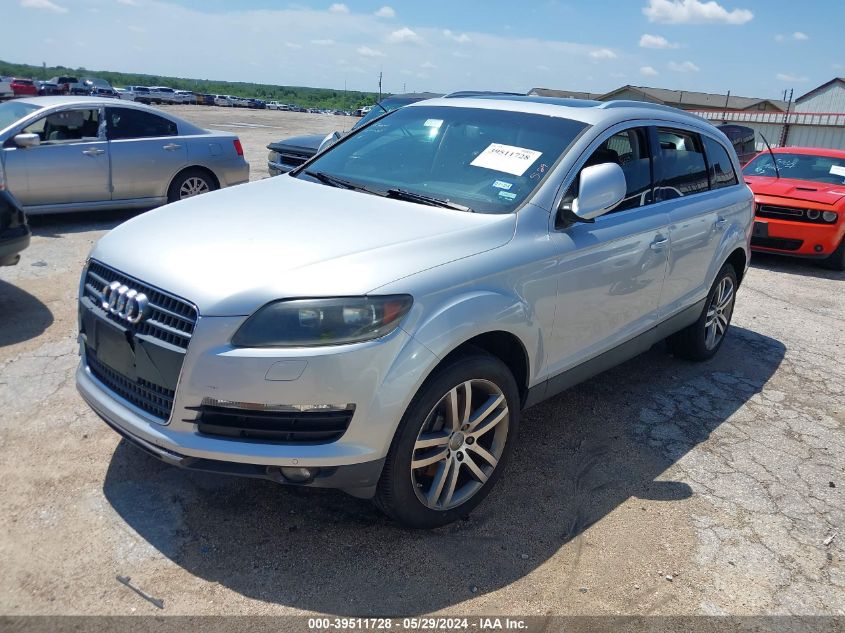 2009 Audi Q7 3.6 Premium VIN: WA1AY74L79D031899 Lot: 39511728