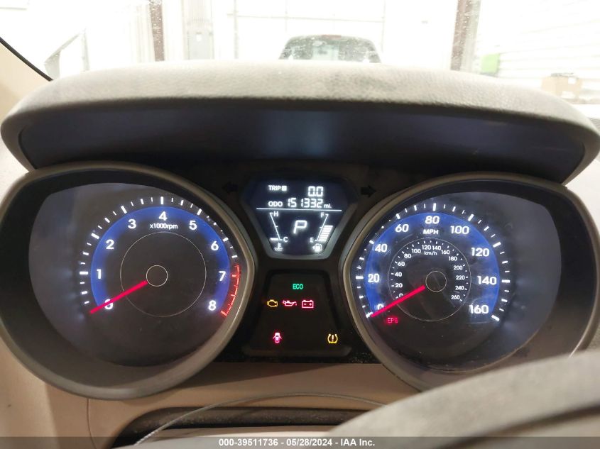 2013 Hyundai Elantra Gls/Limited VIN: 5NPDH4AE5DH177678 Lot: 39511736