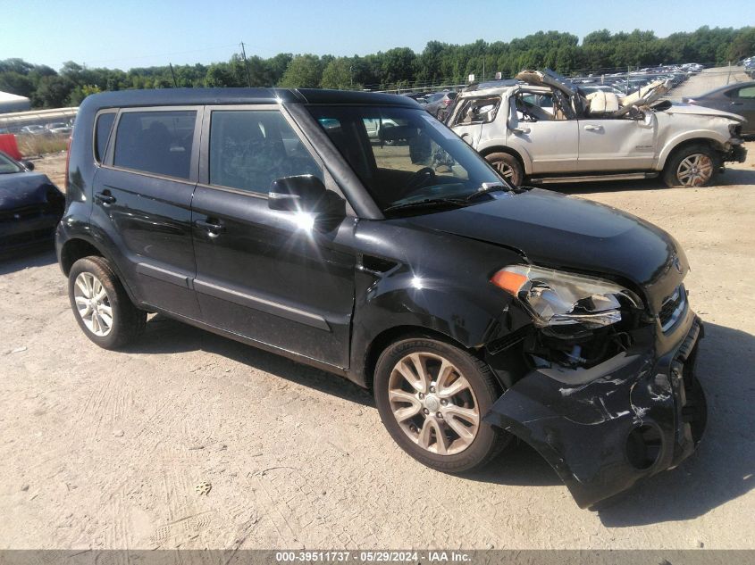 2012 Kia Soul + VIN: KNDJT2A63C7747811 Lot: 39511737