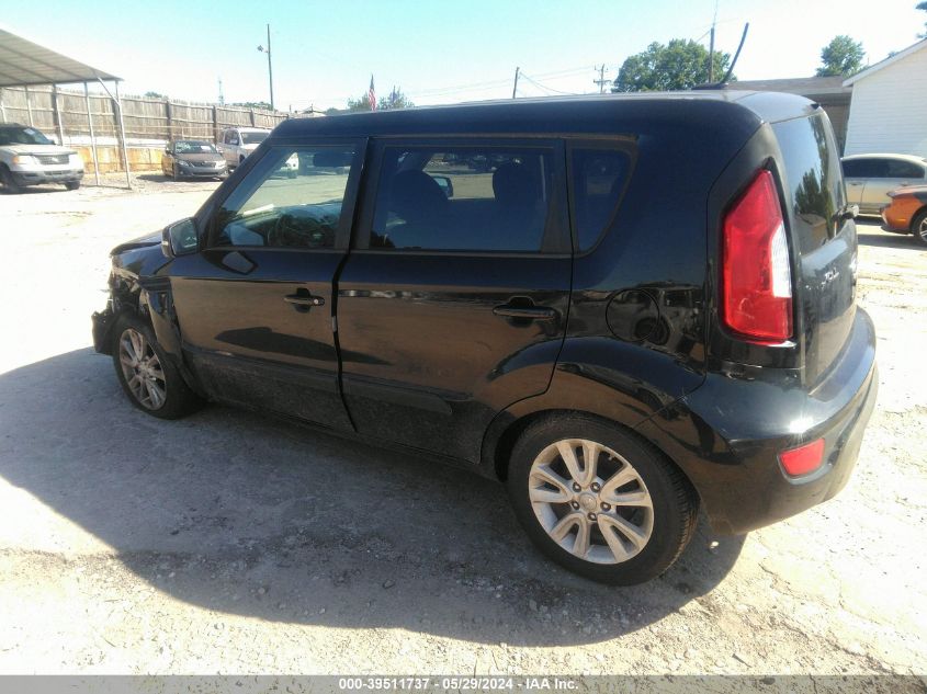 2012 Kia Soul + VIN: KNDJT2A63C7747811 Lot: 39511737