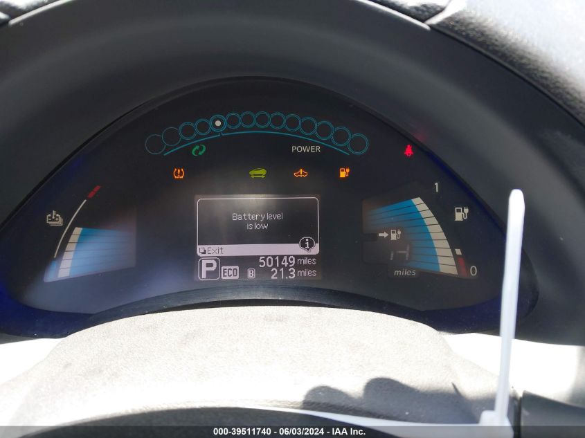 2015 Nissan Leaf Sv VIN: 1N4AZ0CP5FC300472 Lot: 39511740