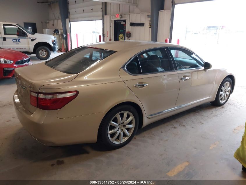 2008 Lexus Ls 460 VIN: JTHBL46F285058756 Lot: 39511752