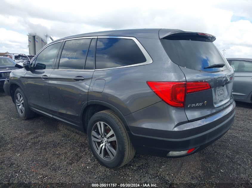 5FNYF6H54GB007663 2016 Honda Pilot Ex-L