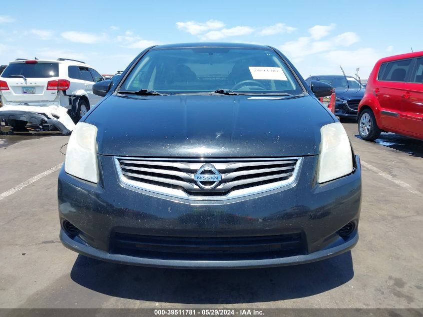 2011 Nissan Sentra 2.0S VIN: 3N1AB6AP5BL692410 Lot: 39511781