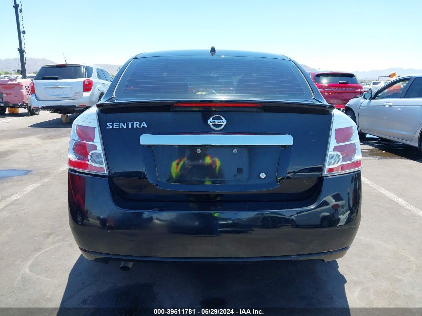 2011 Nissan Sentra 2.0S VIN: 3N1AB6AP5BL692410 Lot: 39511781